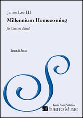 Millennium Homecoming : For Concert Band band score cover